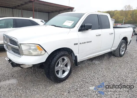 2012 Ram 1500 Slt z USA, uszkodzony, nr VIN 1C6RD7GT5CS303750